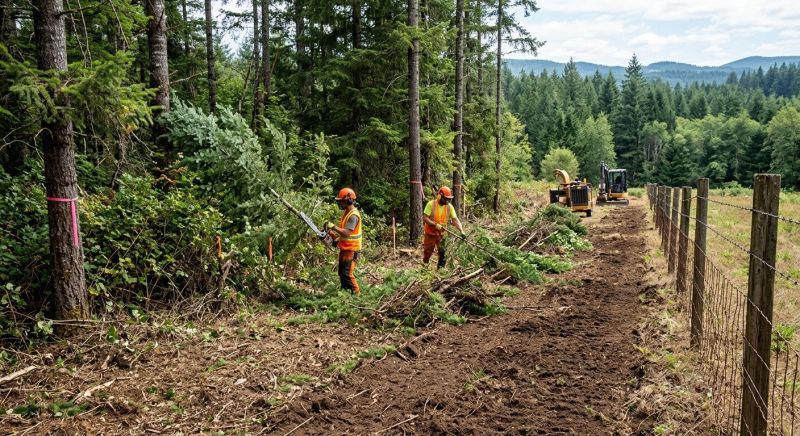 Underbrush Clearing in Utah County, UT